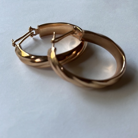 🔥 MILOR ROSE GOLD EARRINGS 🔥 - Picture 4 of 16